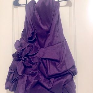 Stunning purple formal dress